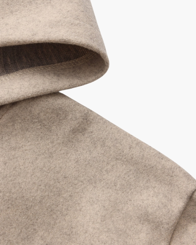 Marlow Wool Zip-Up Coat