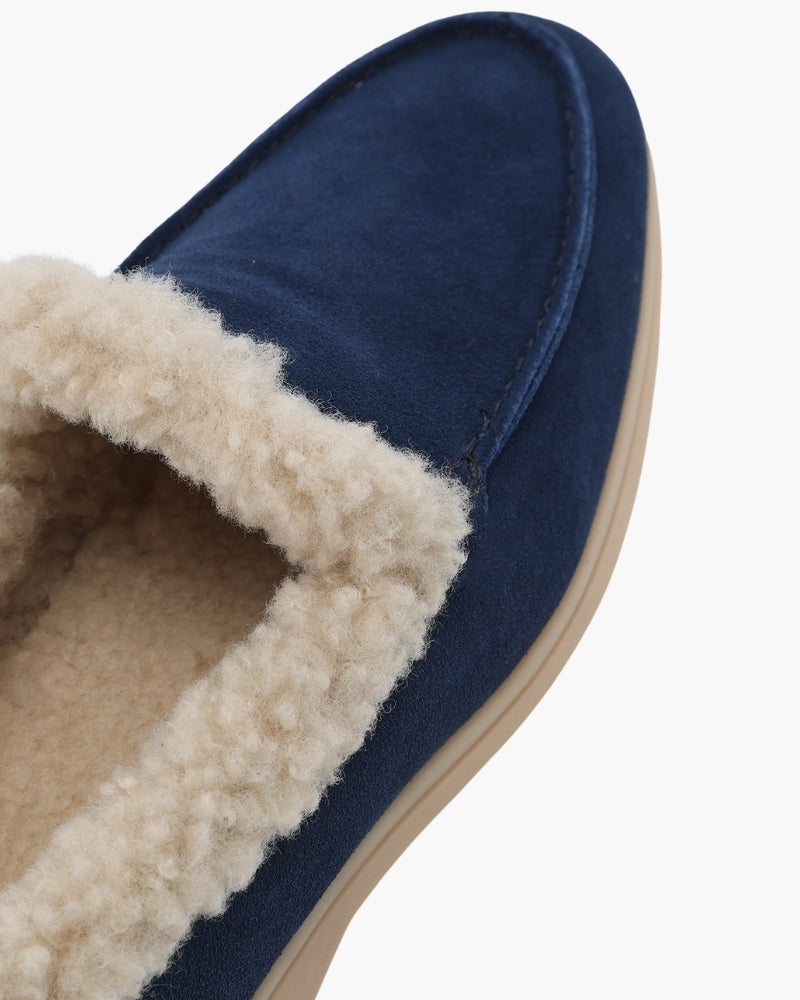Premium Fur-Lined Loafers