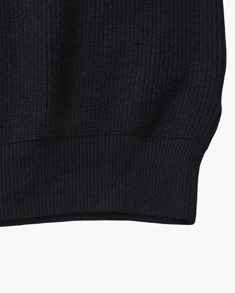 Refined Half-Zip Knit Pullover Sweater