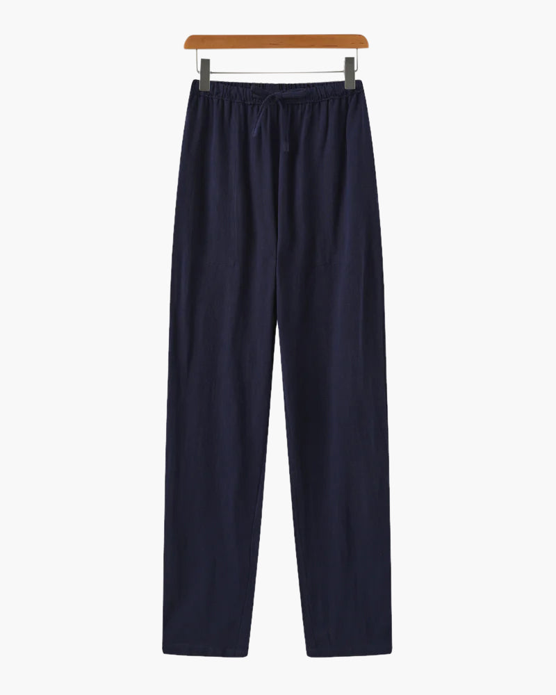 Marrakech – Slim-Fit Linen Pantalon