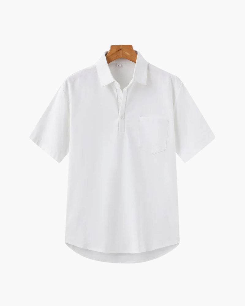 Casablanca - Premium Linen Polo Shirt