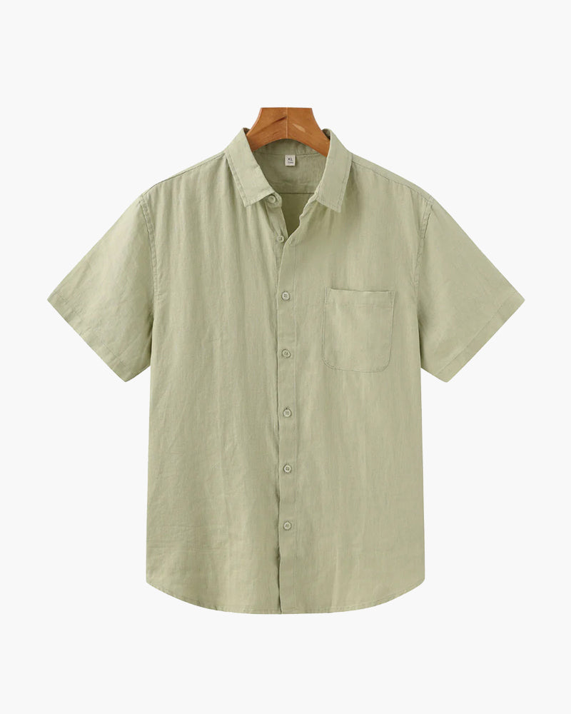 Cape Town Linen Short-Sleeve Shirt
