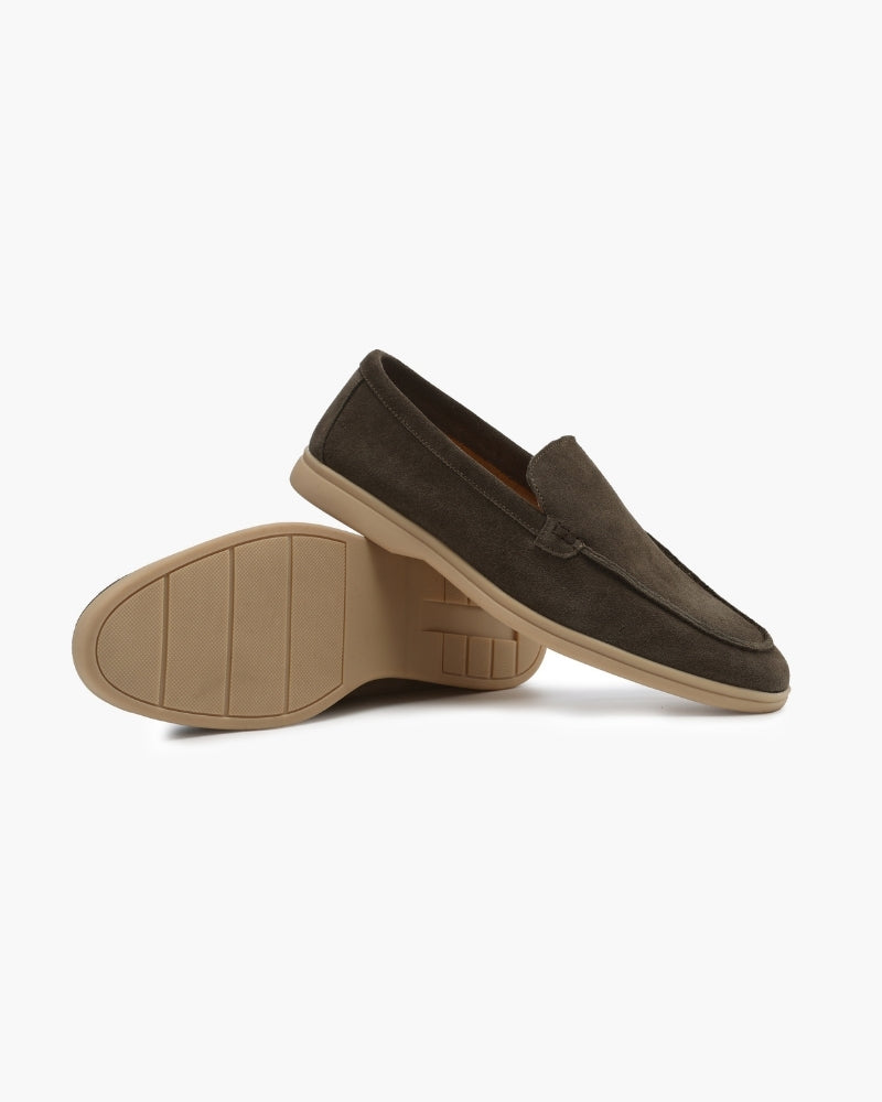Old Money Luxe Suede Loafers