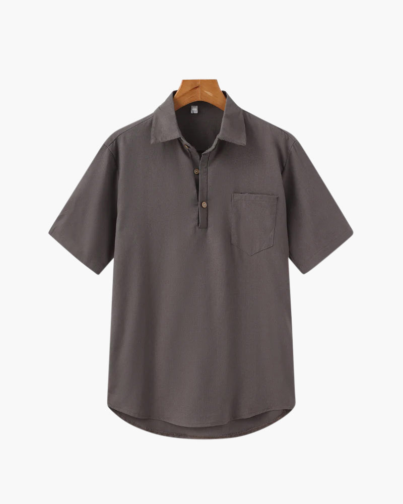Casablanca - Premium Linen Polo Shirt