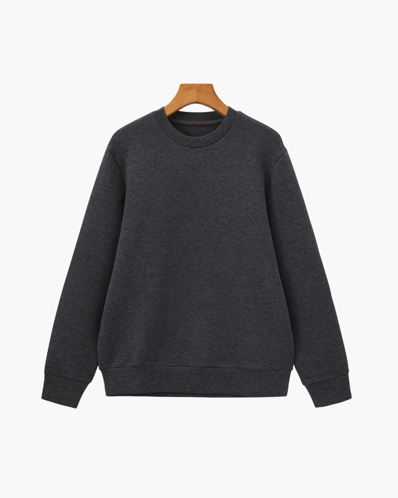 Classic Modal-Blend Crewneck Sweatshirt