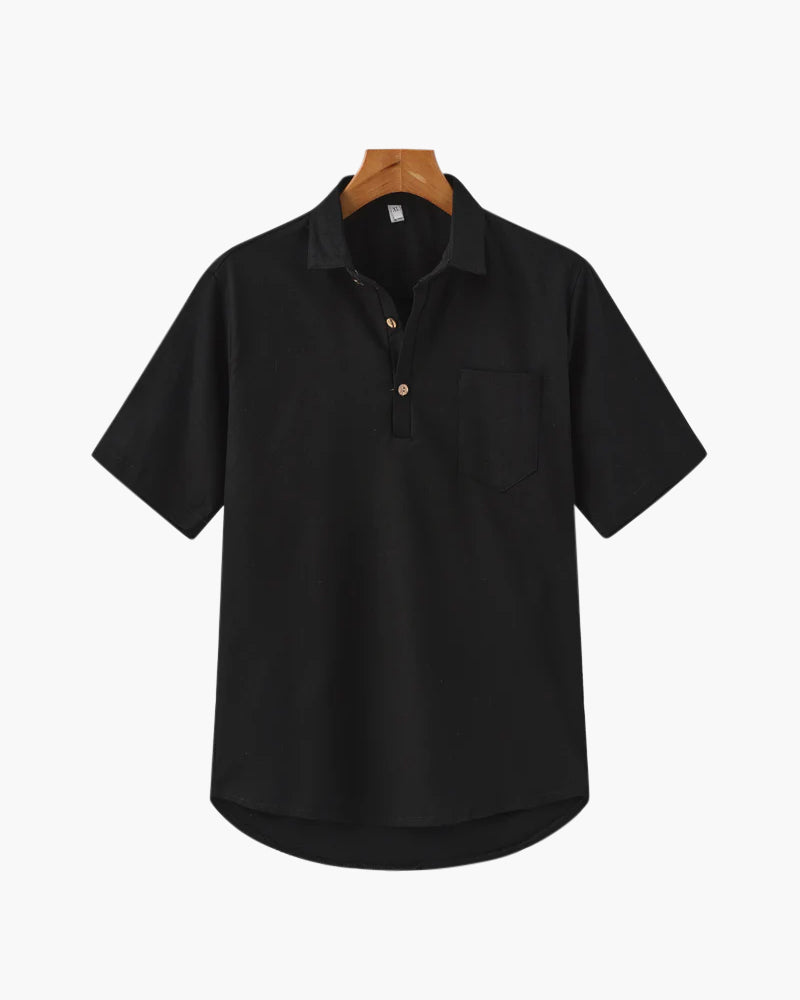 Casablanca - Premium Linen Polo Shirt