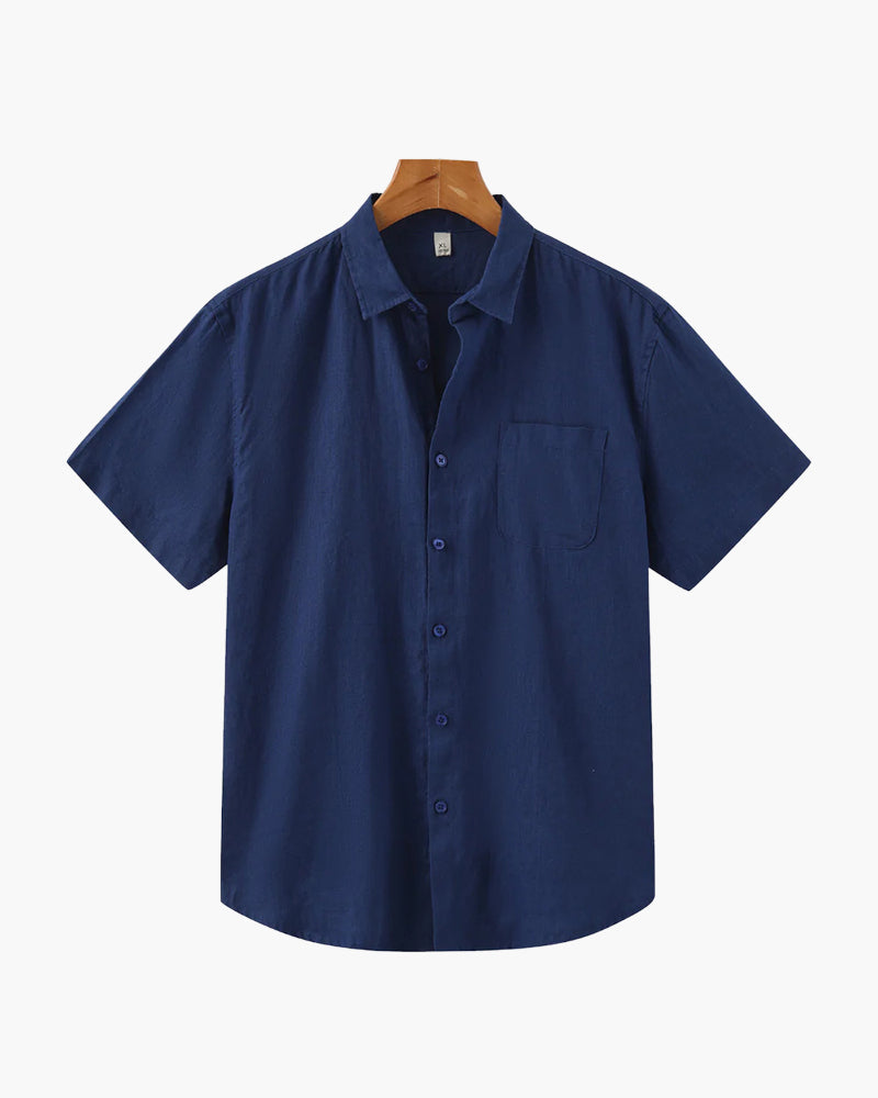 Cape Town Linen Short-Sleeve Shirt