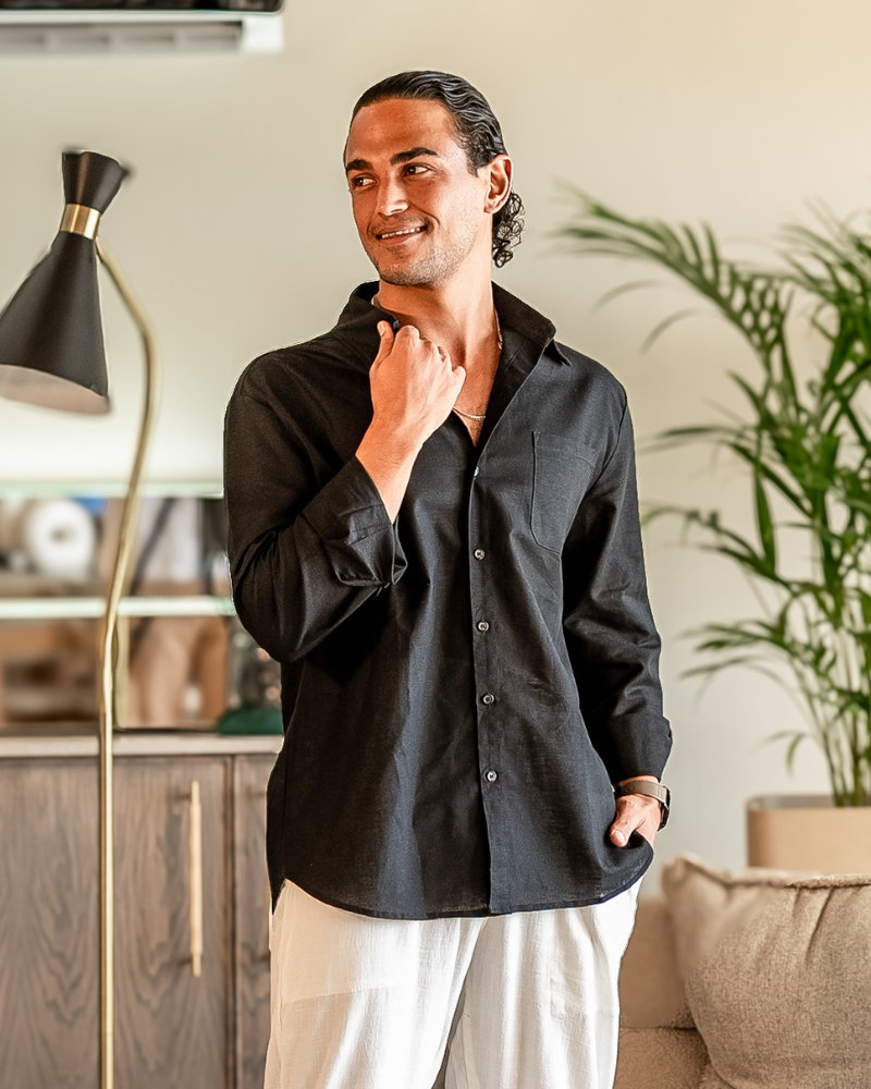 Cape Town – Premium 100% Linen Shirt