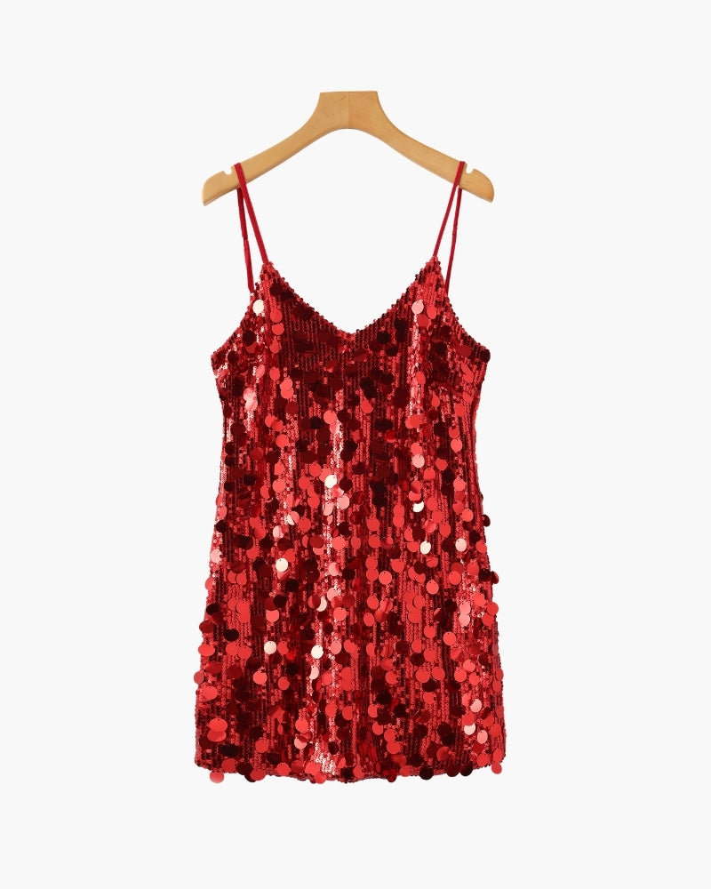 Sparkling Sequin Party Mini Dress