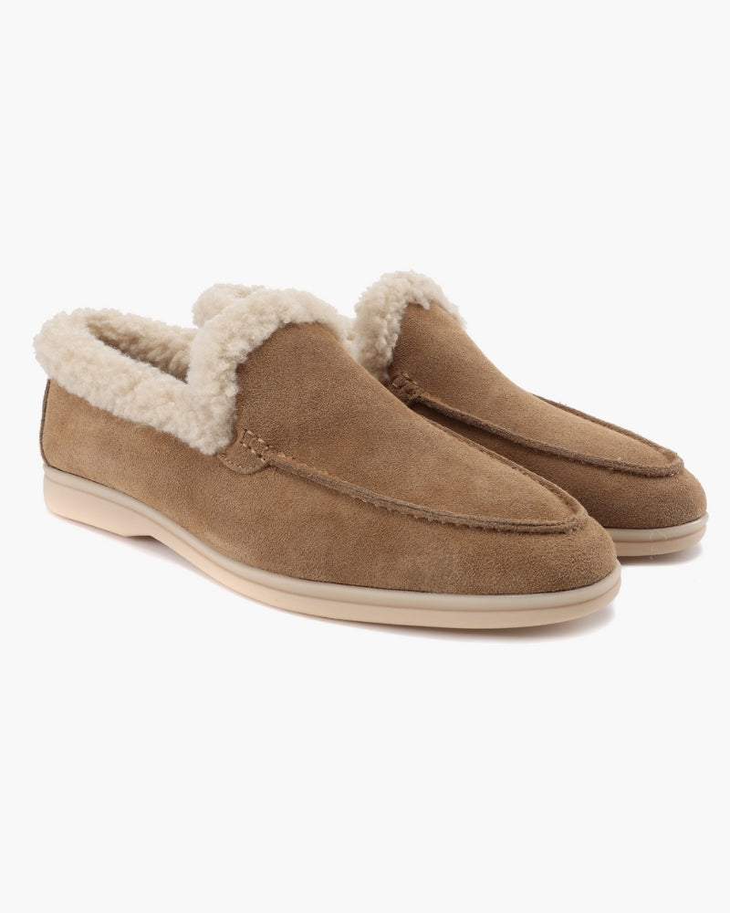Premium Fur-Lined Loafers