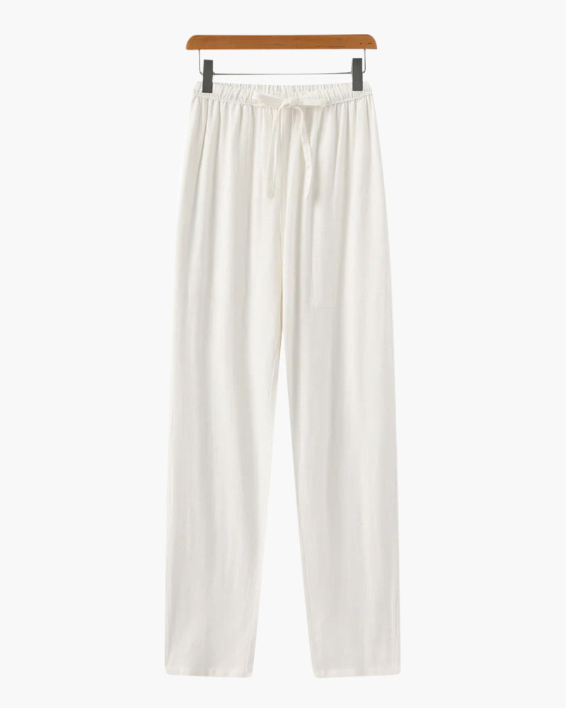 Marrakech – Slim-Fit Linen Pantalon