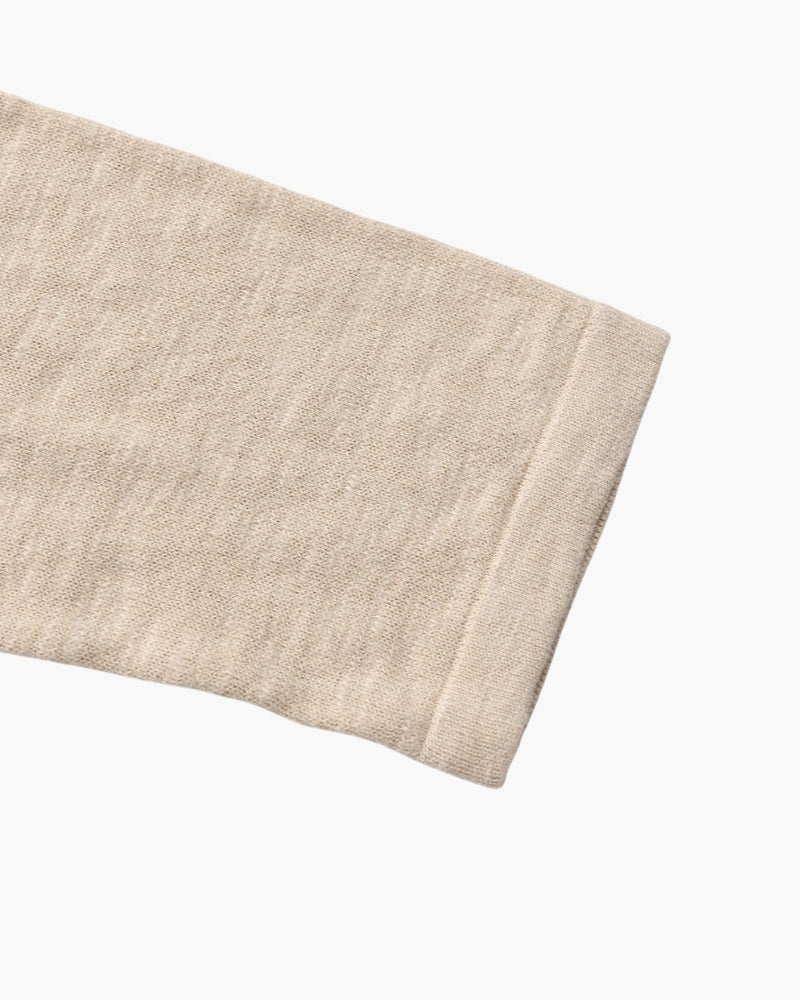 Essential Linen-Cotton Crewneck Top