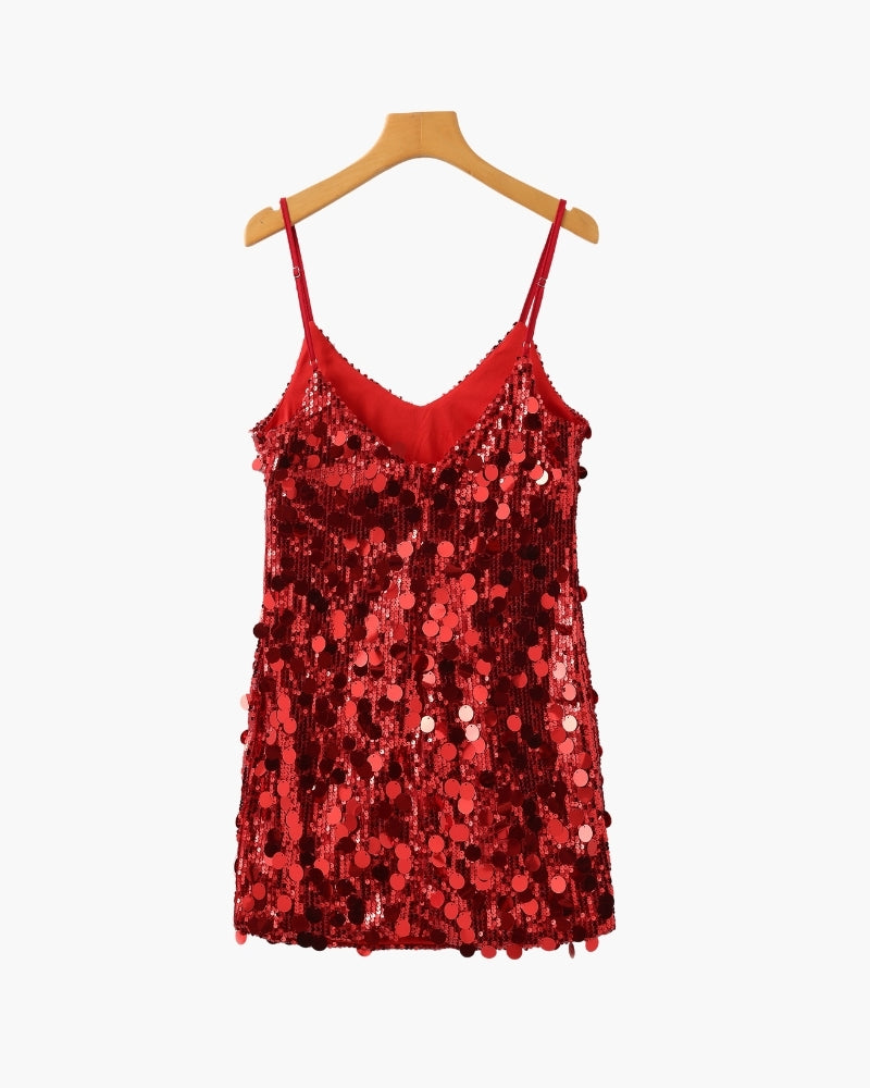 Sparkling Sequin Party Mini Dress