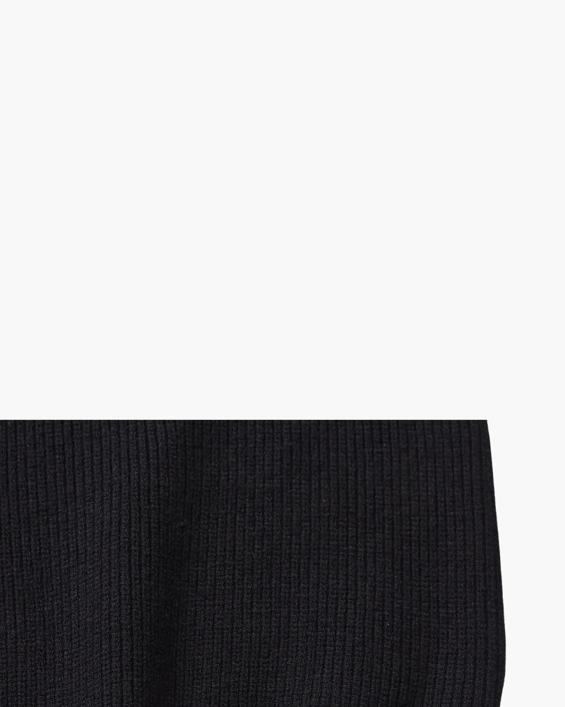 Refined Half-Zip Knit Pullover Sweater