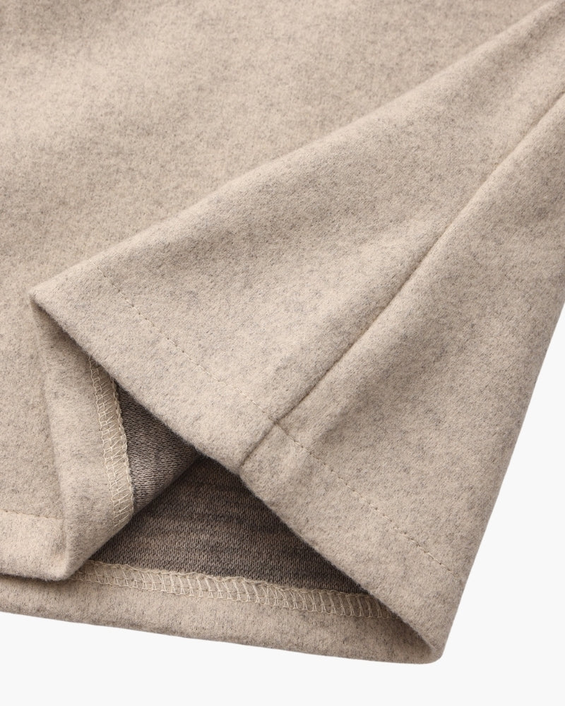Marlow Wool Zip-Up Coat
