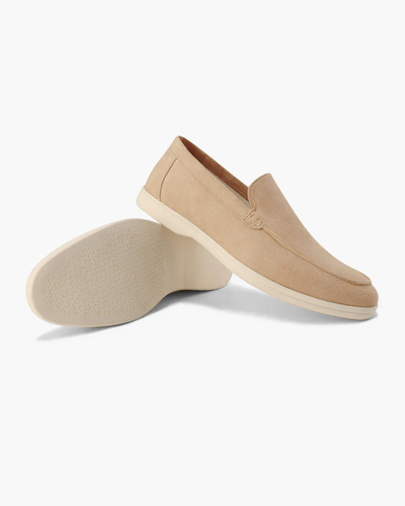 Classic Old Money Suede Loafers