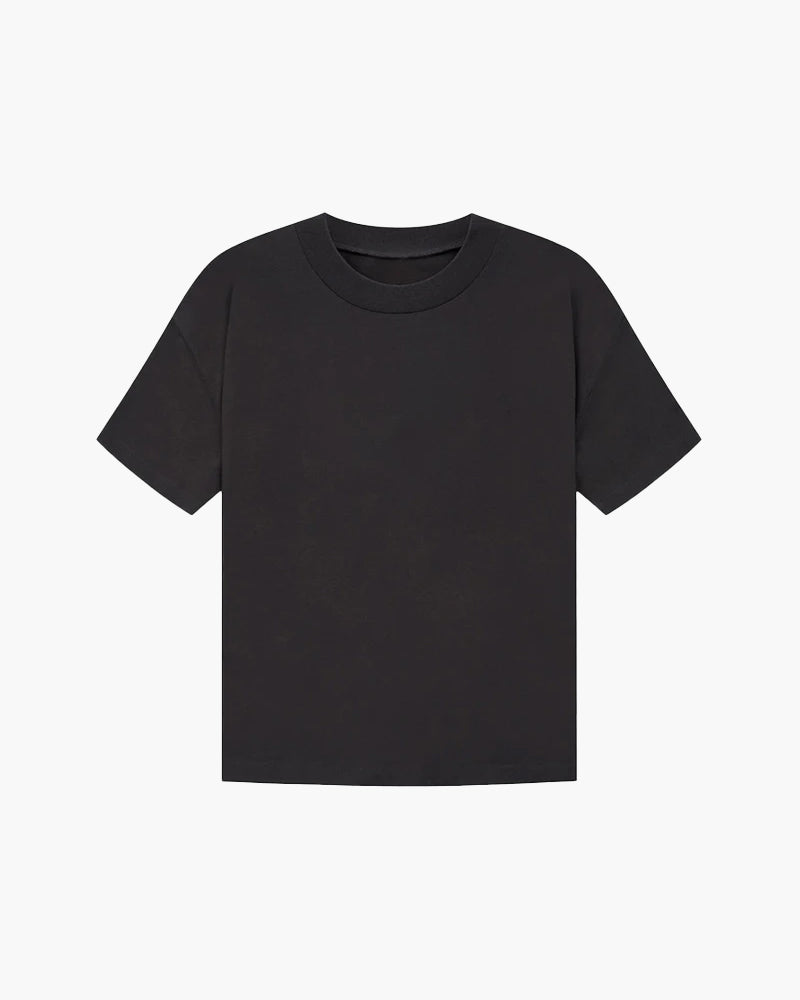 Refined Solid-Color T-Shirt