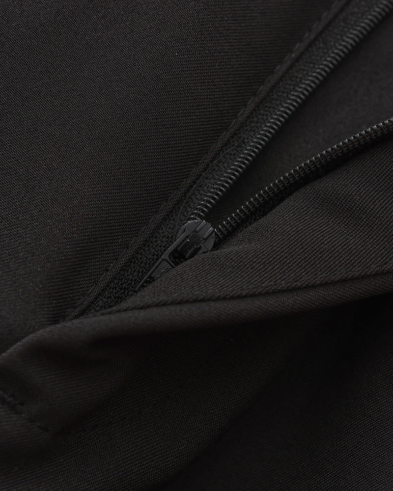 Paris Pantalon Taille Haute Élégant