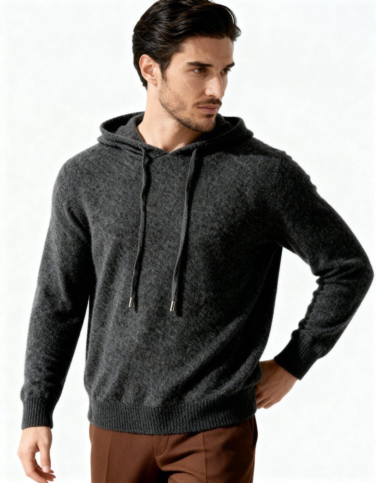Luxurious 100% Cashmere Hoodie