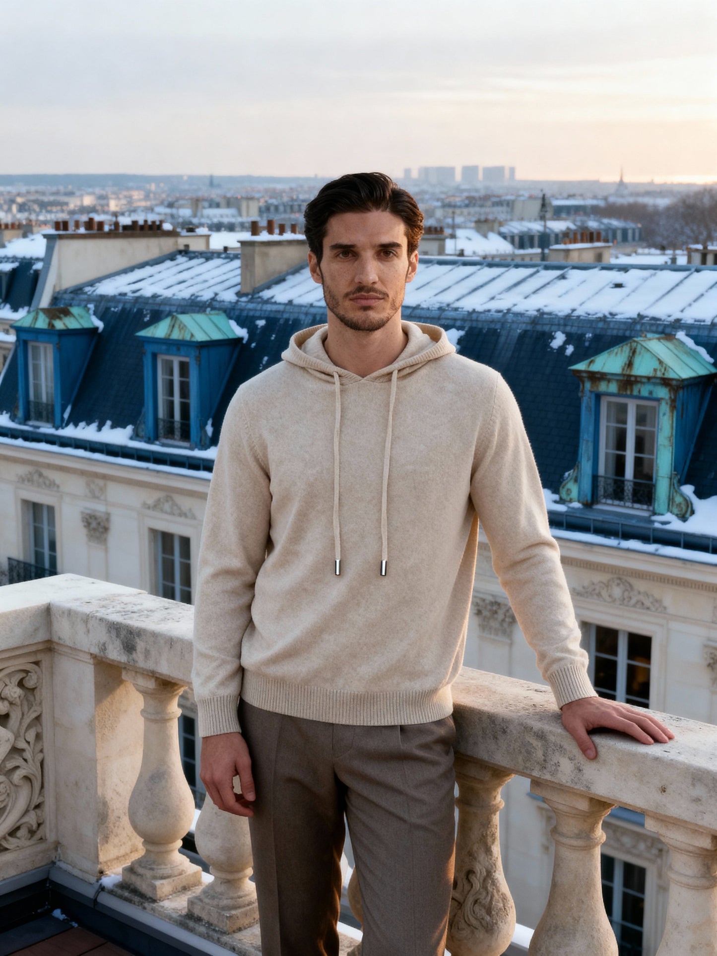 Luxurious 100% Cashmere Hoodie