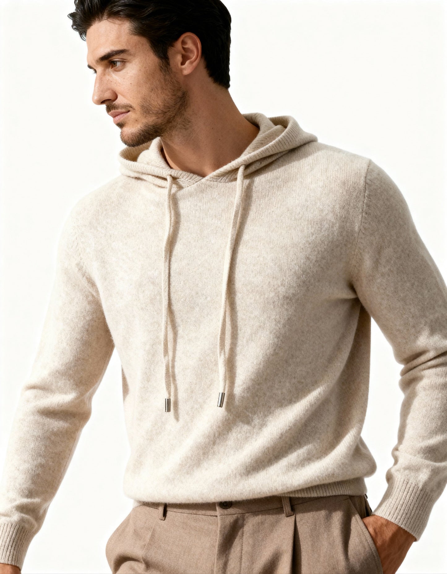 Luxurious 100% Cashmere Hoodie