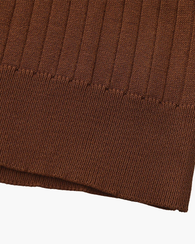 Premium Textured Ribbed Polo Shirt