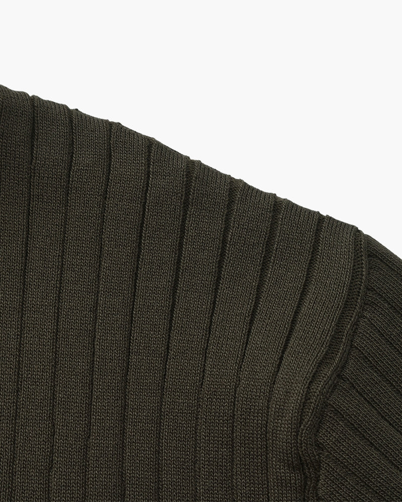 Premium Textured Ribbed Polo Shirt