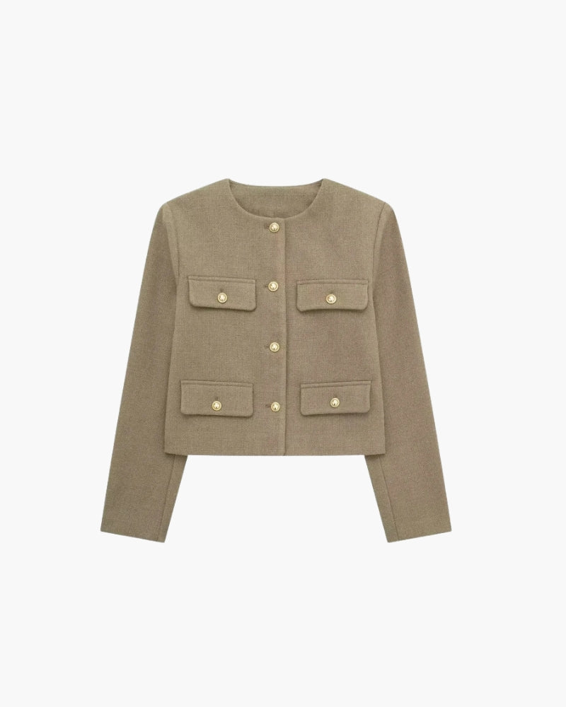 Savile Tailored Cropped Blazer