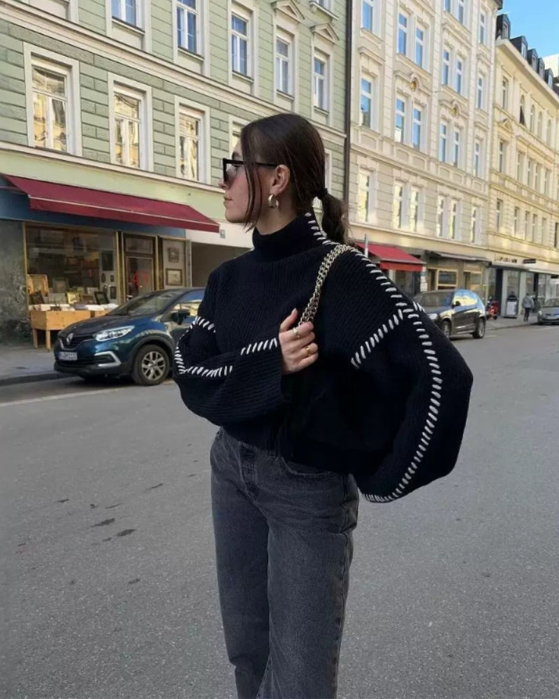 The Lila Stitch Knit Sweater