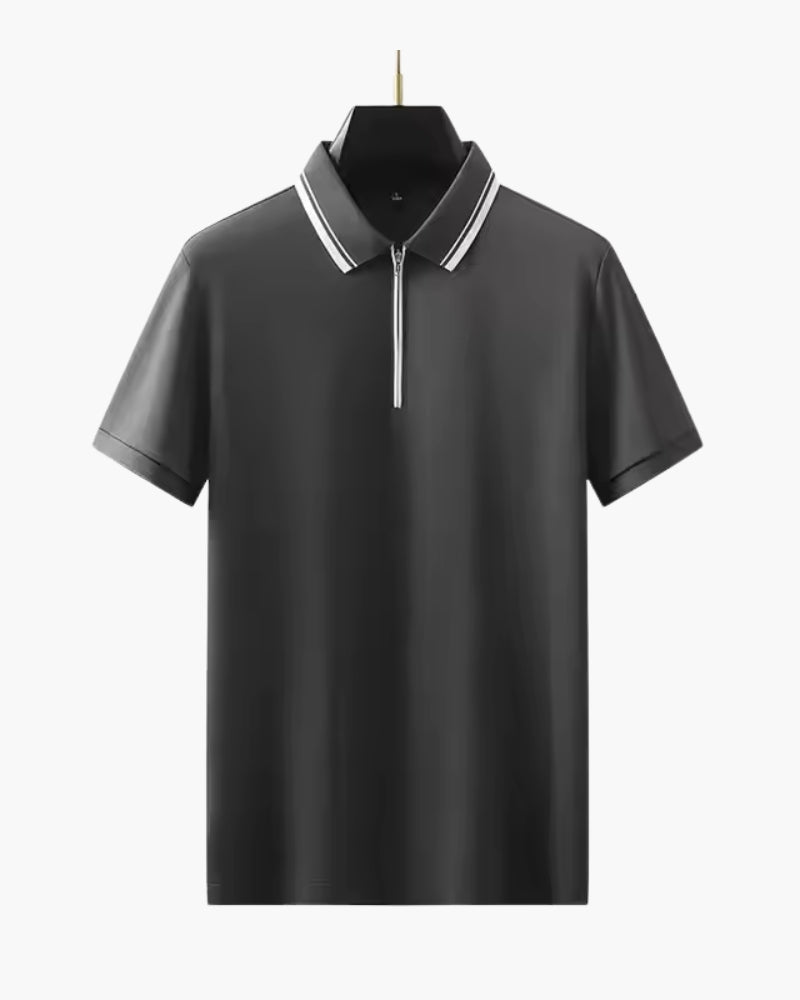 Ridgeway Classic Zip-Up Polo Shirt