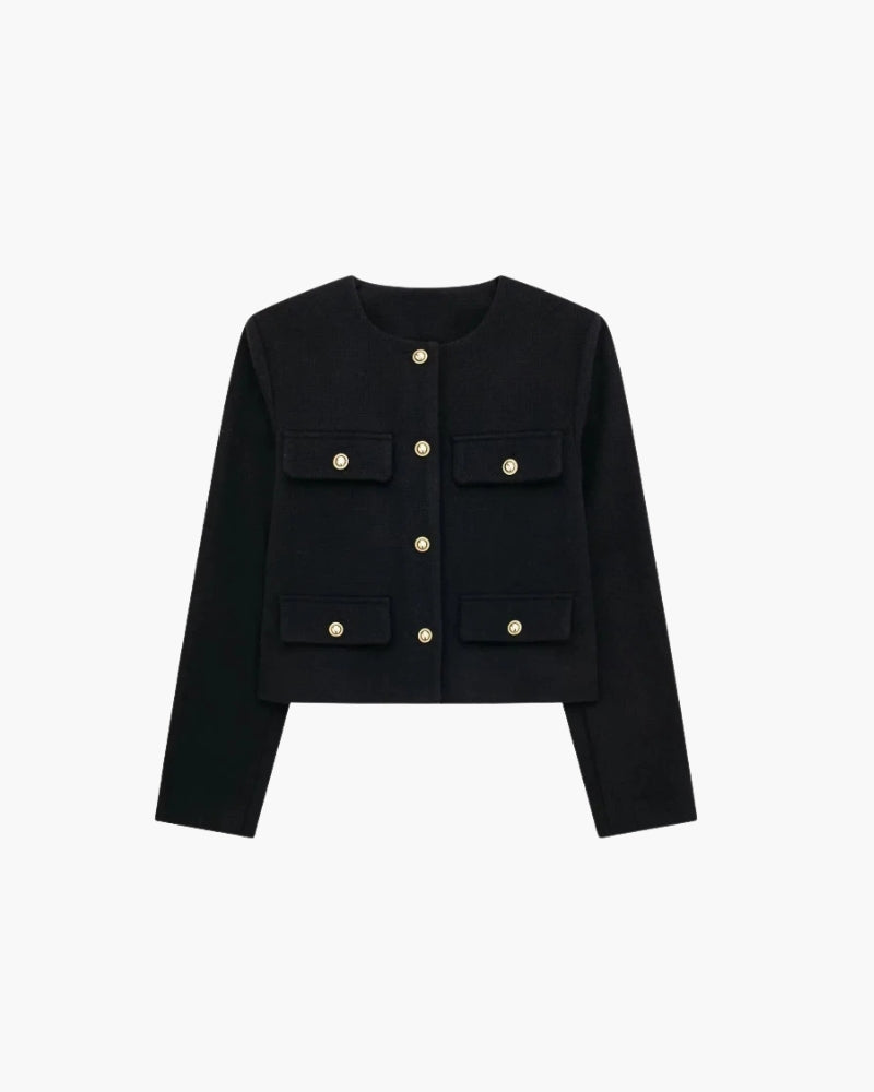 Savile Tailored Cropped Blazer