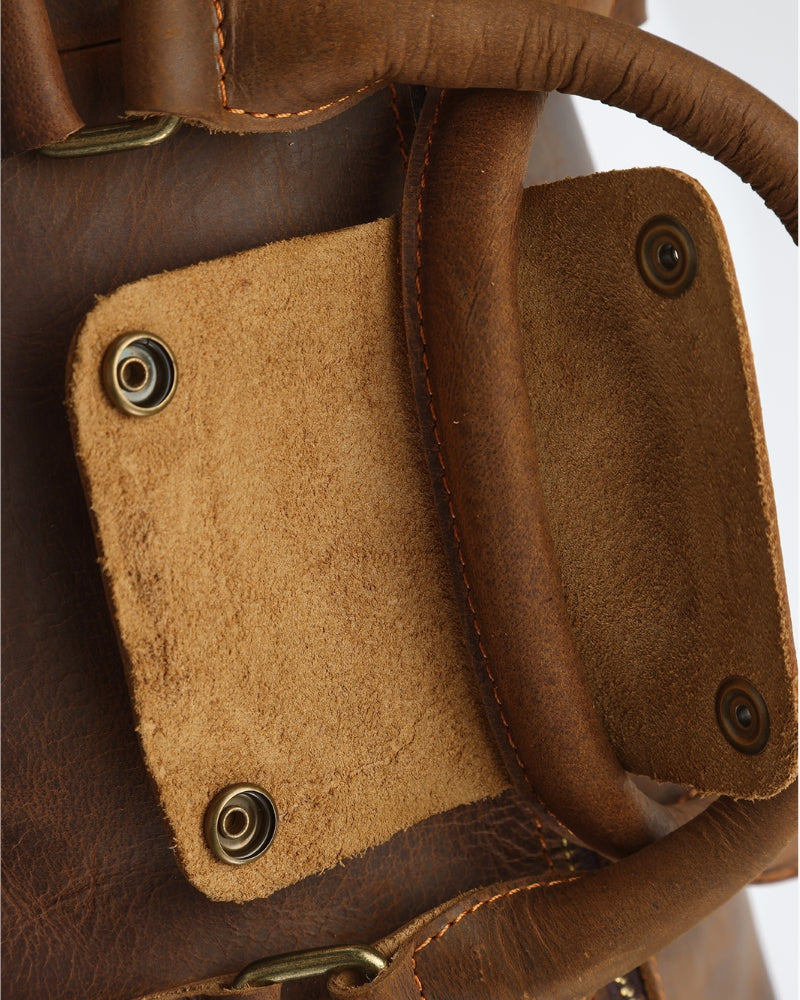 Montague Premium Leather Duffle Bag