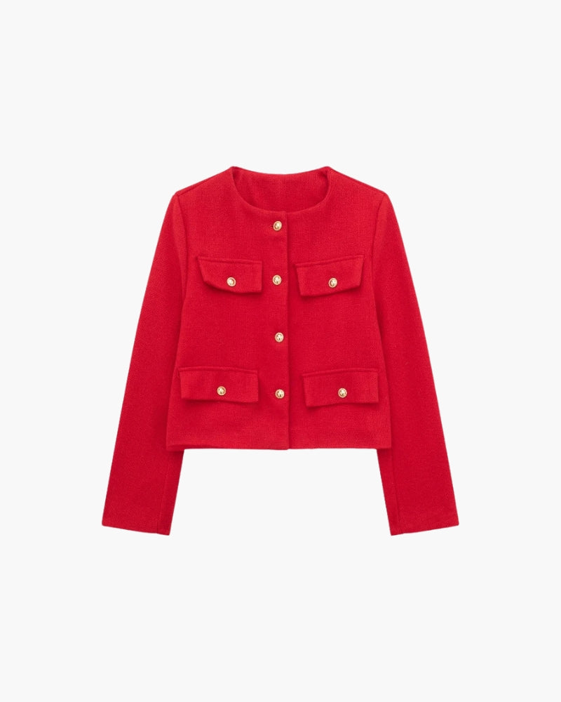 Savile Tailored Cropped Blazer