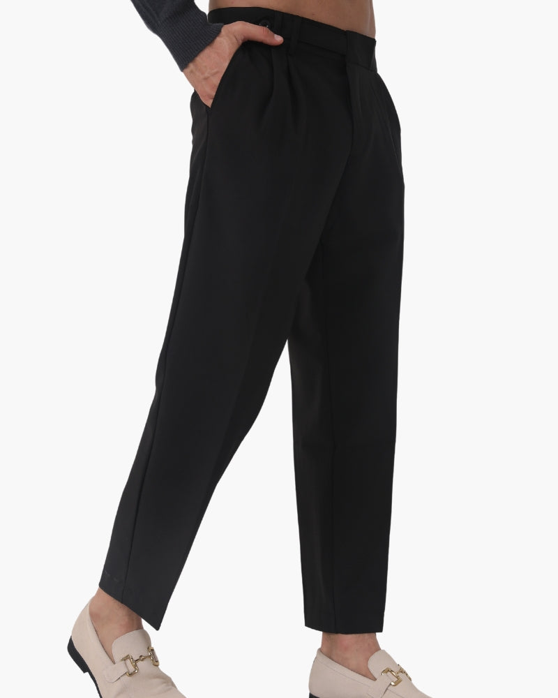 Paris Pantalon Taille Haute Élégant