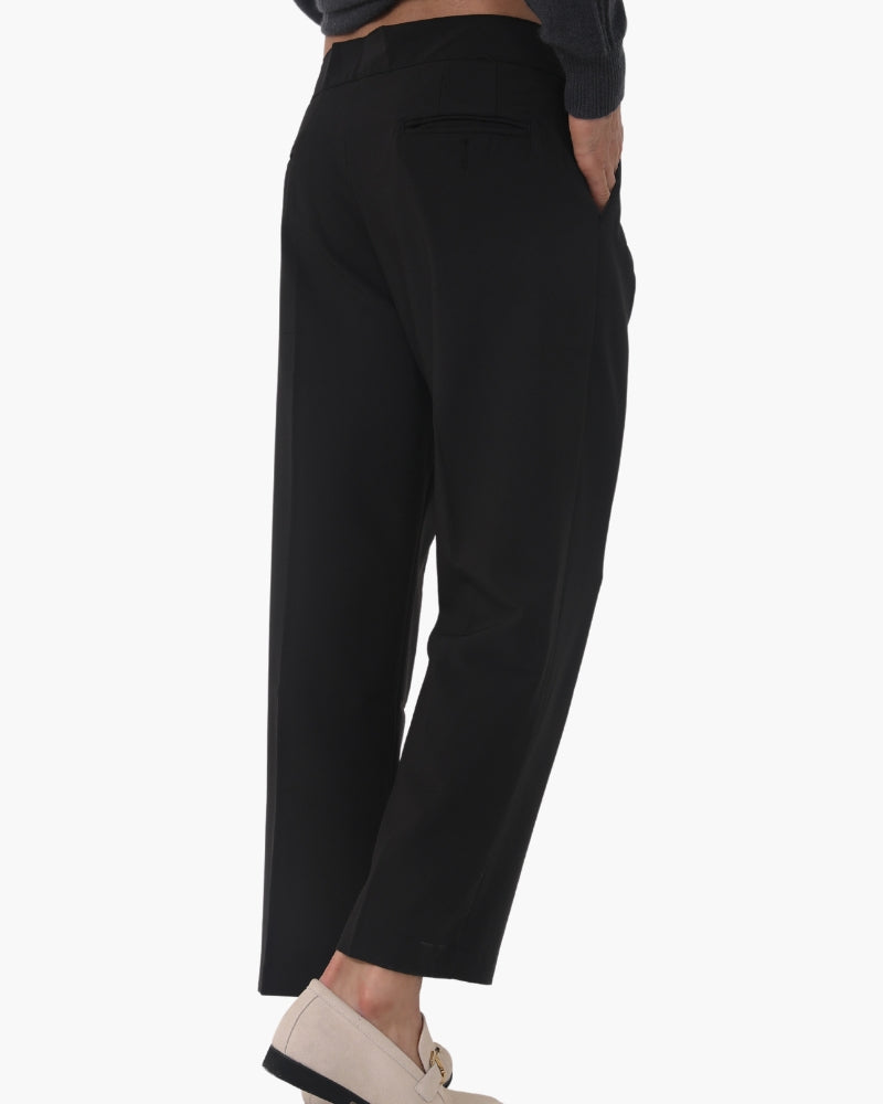 Paris Pantalon Taille Haute Élégant
