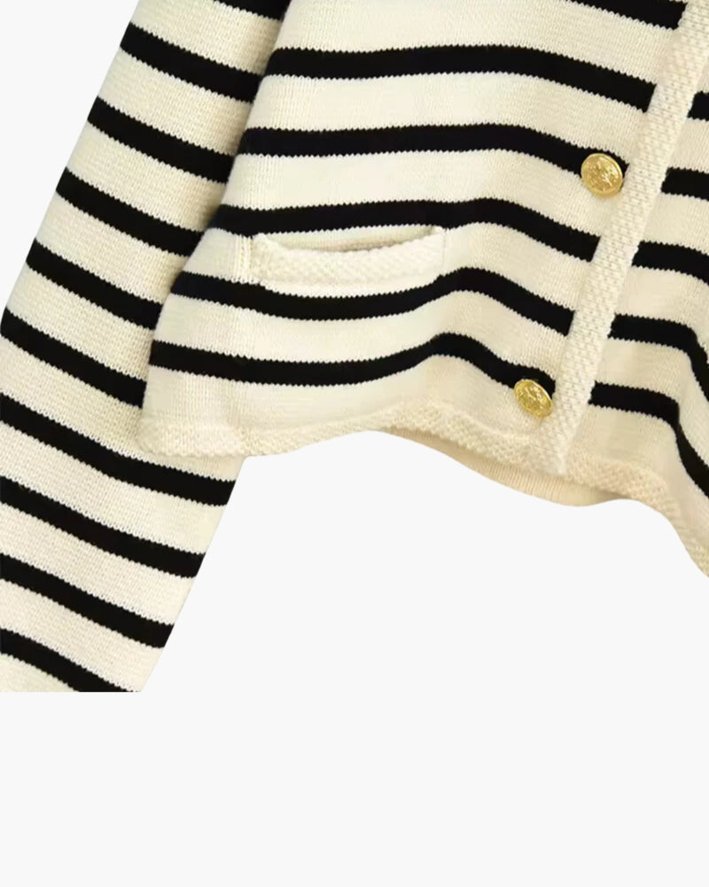 Premium Striped Woolen Vest