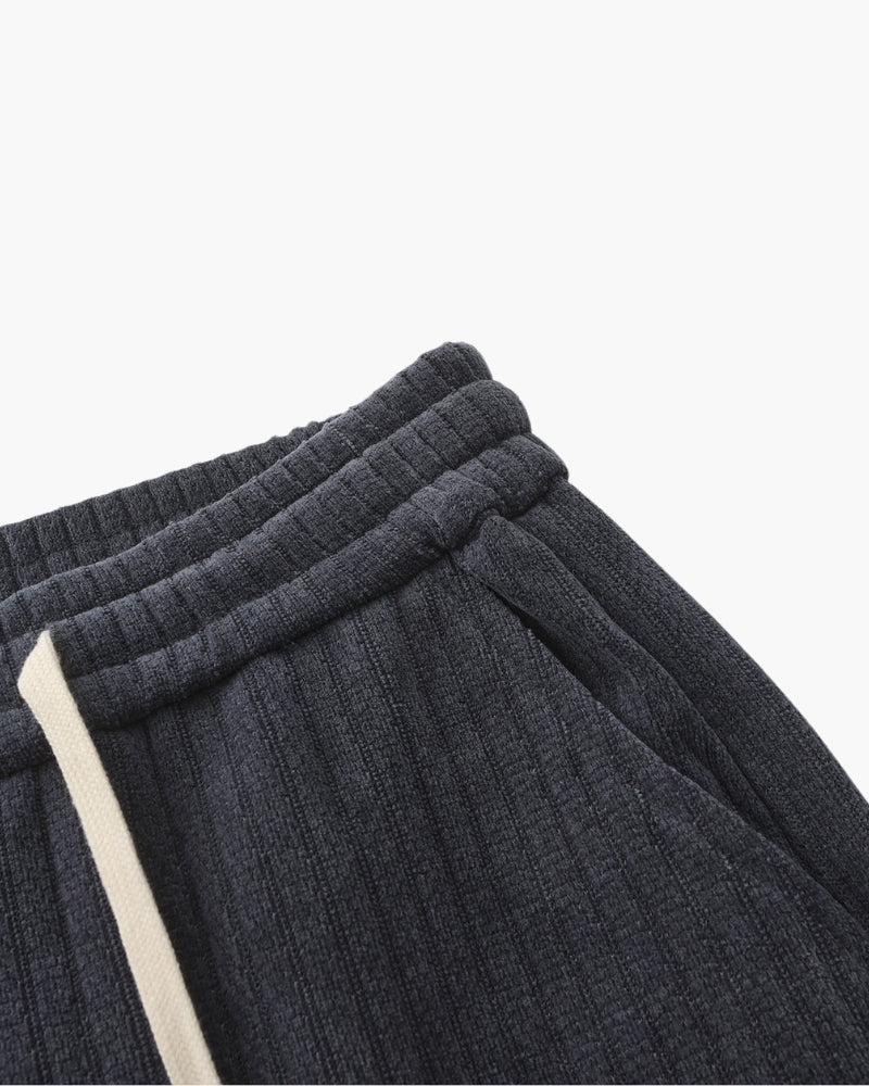 Pantalon Elegant Roman din Catifea
