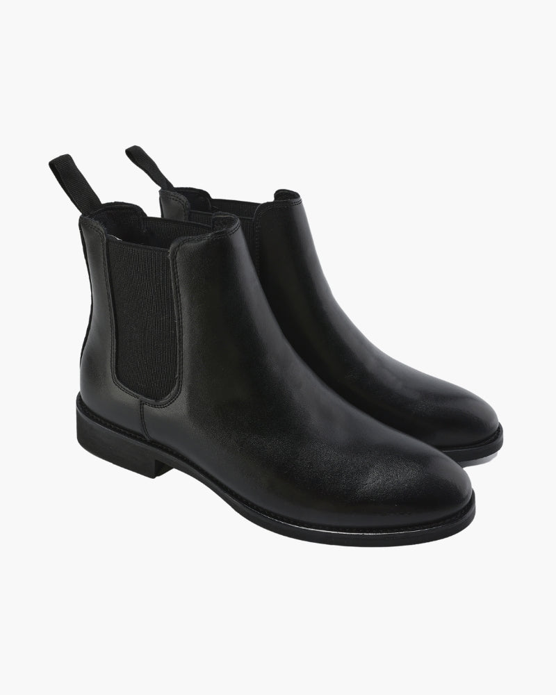 Old Money-Inspired Classic Chelsea Boots