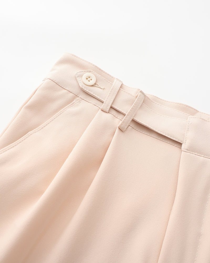 Paris Pantalon Taille Haute Élégant