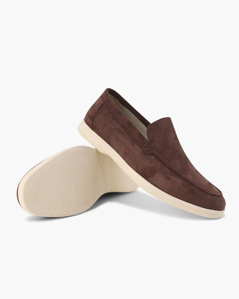 Classic Old Money Suede Loafers