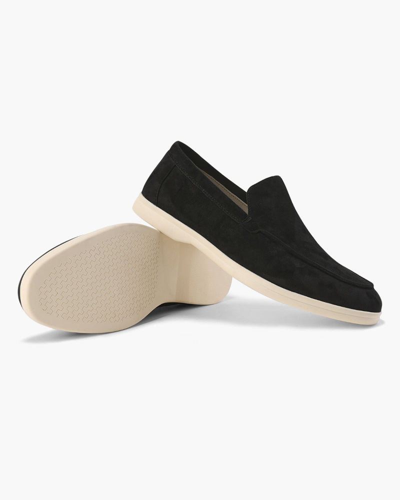 Classic Old Money Suede Loafers