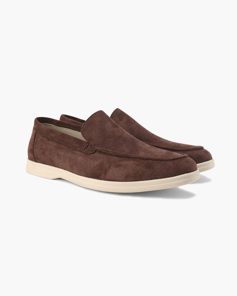 Classic Old Money Suede Loafers