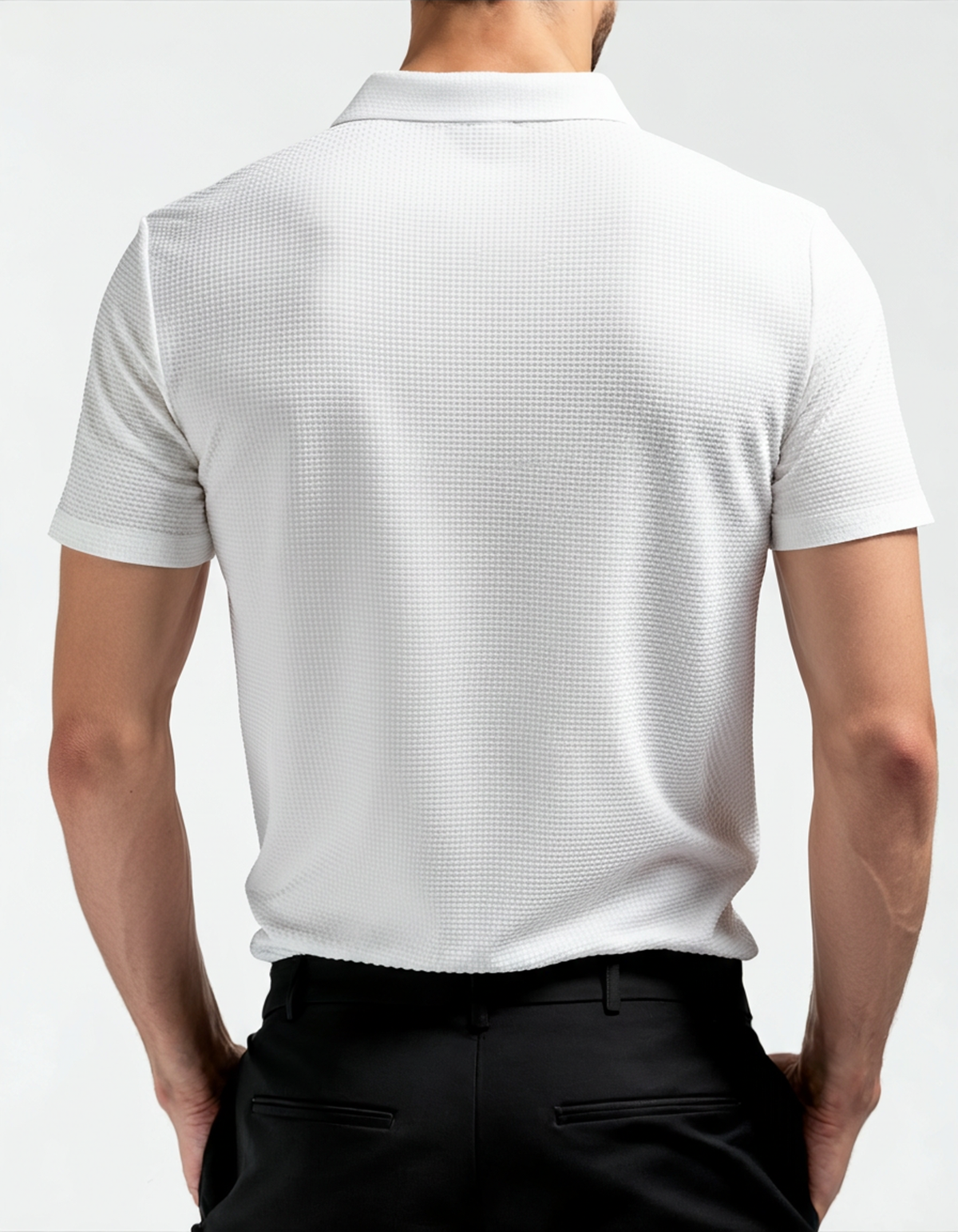 Prestigio Silk Polo – Wrinkle-Resistant Elegance