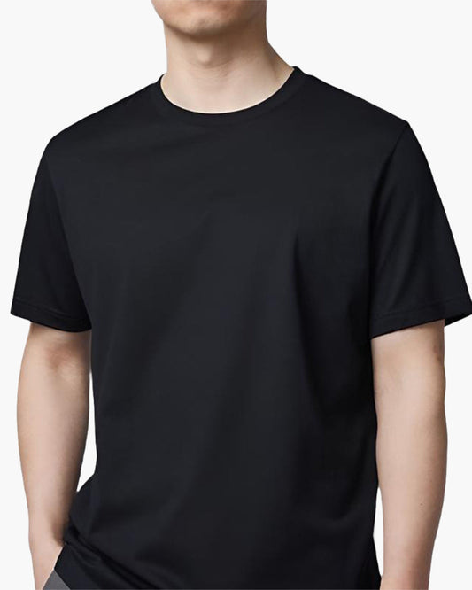Refined Solid-Color T-Shirt