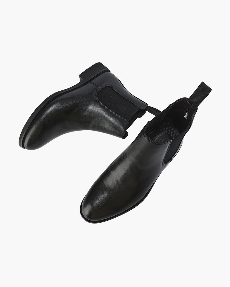 Old Money-Inspired Classic Chelsea Boots