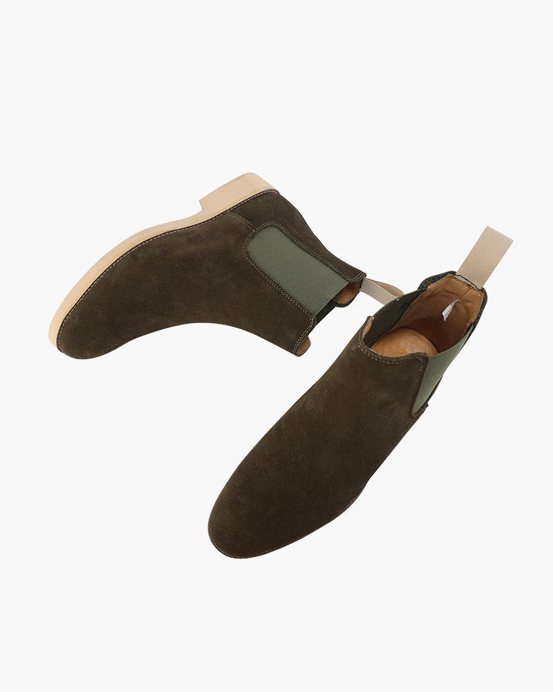 Old Money-Inspired Classic Chelsea Boots
