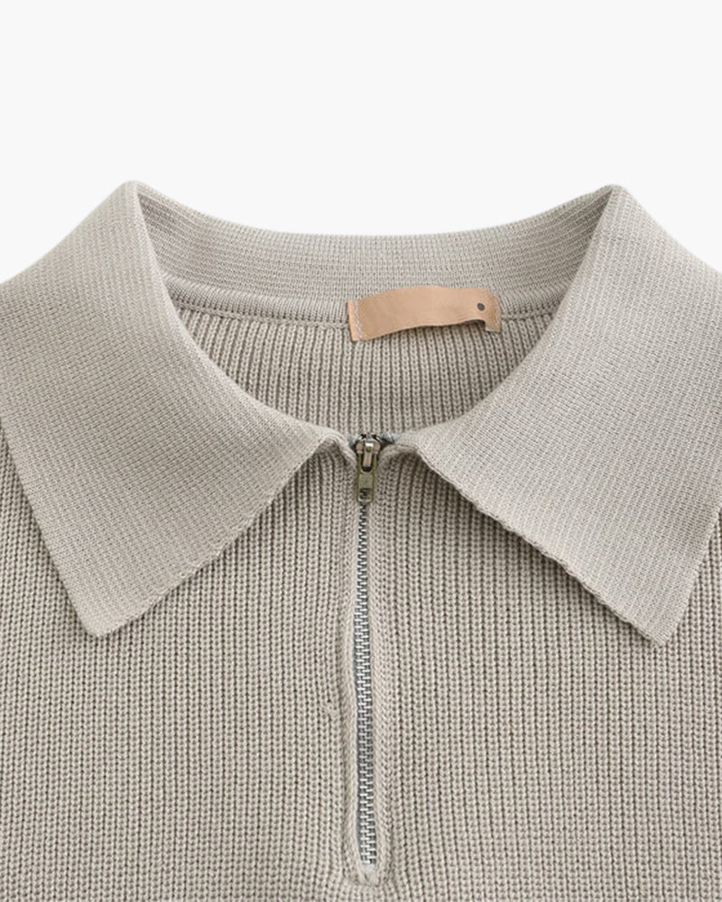 Cesare Half-Zip Sweater