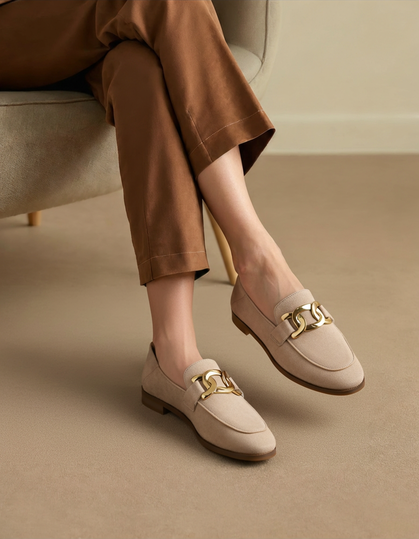 Duchess Suede Loafers