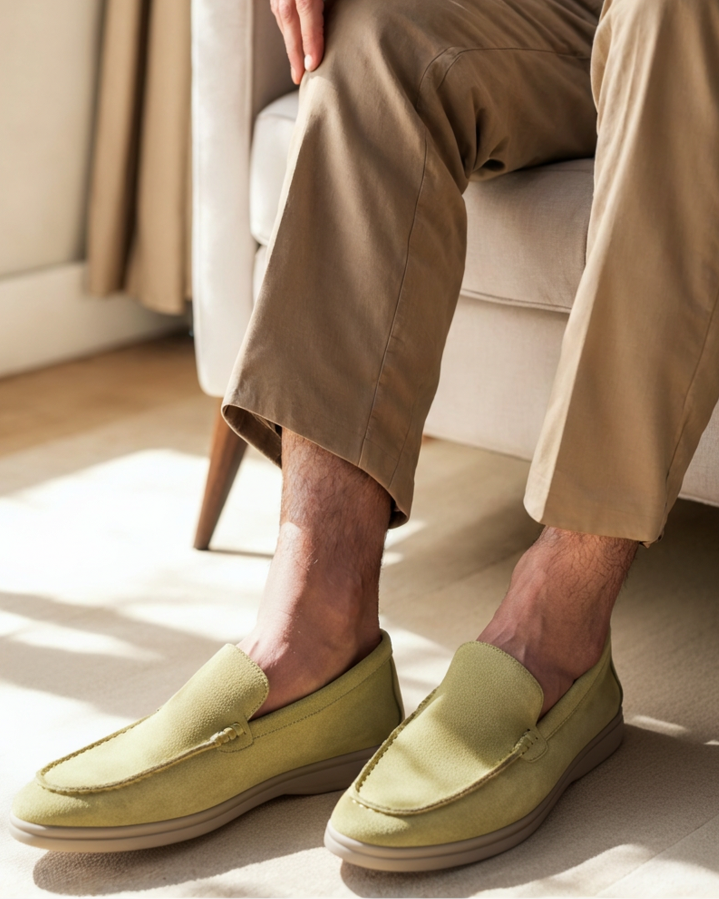 Old Money Luxe Suede Loafers