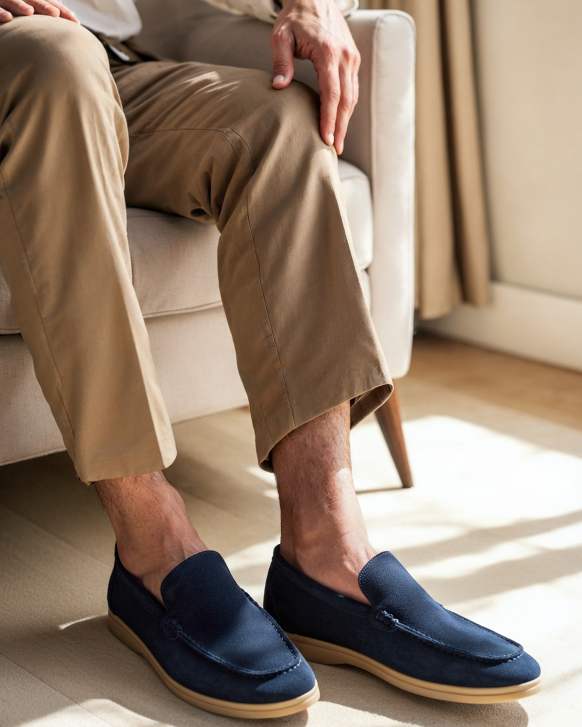Old Money Luxe Suede Loafers
